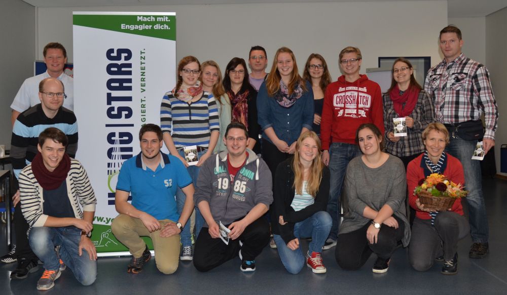 Aktuelle und ehemalige Juniorteamer am Wochenende in Frankfurt