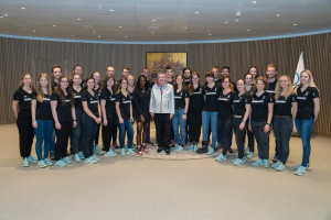 LAUSANNE - SWITZERLAND - 12th January 2020: IOC President Thomas Bach during a meeting with DSJ at the Olympic House. Photograph by Greg Martin/IOC